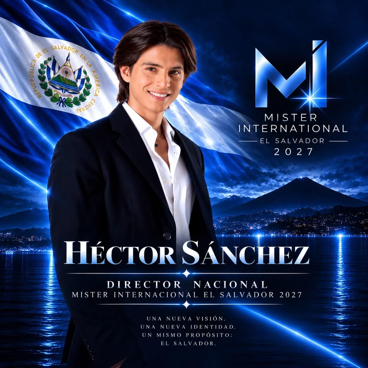 Héctor Sánchez, Director Nacional, Mister International El Salvador 2027